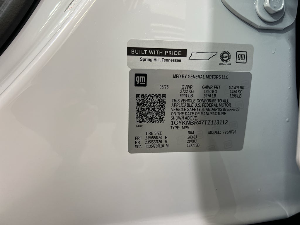 2026 Cadillac XT5 Luxury
