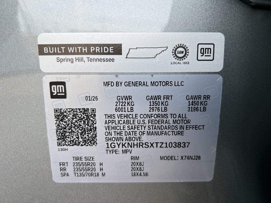 2026 Cadillac XT5 Sport