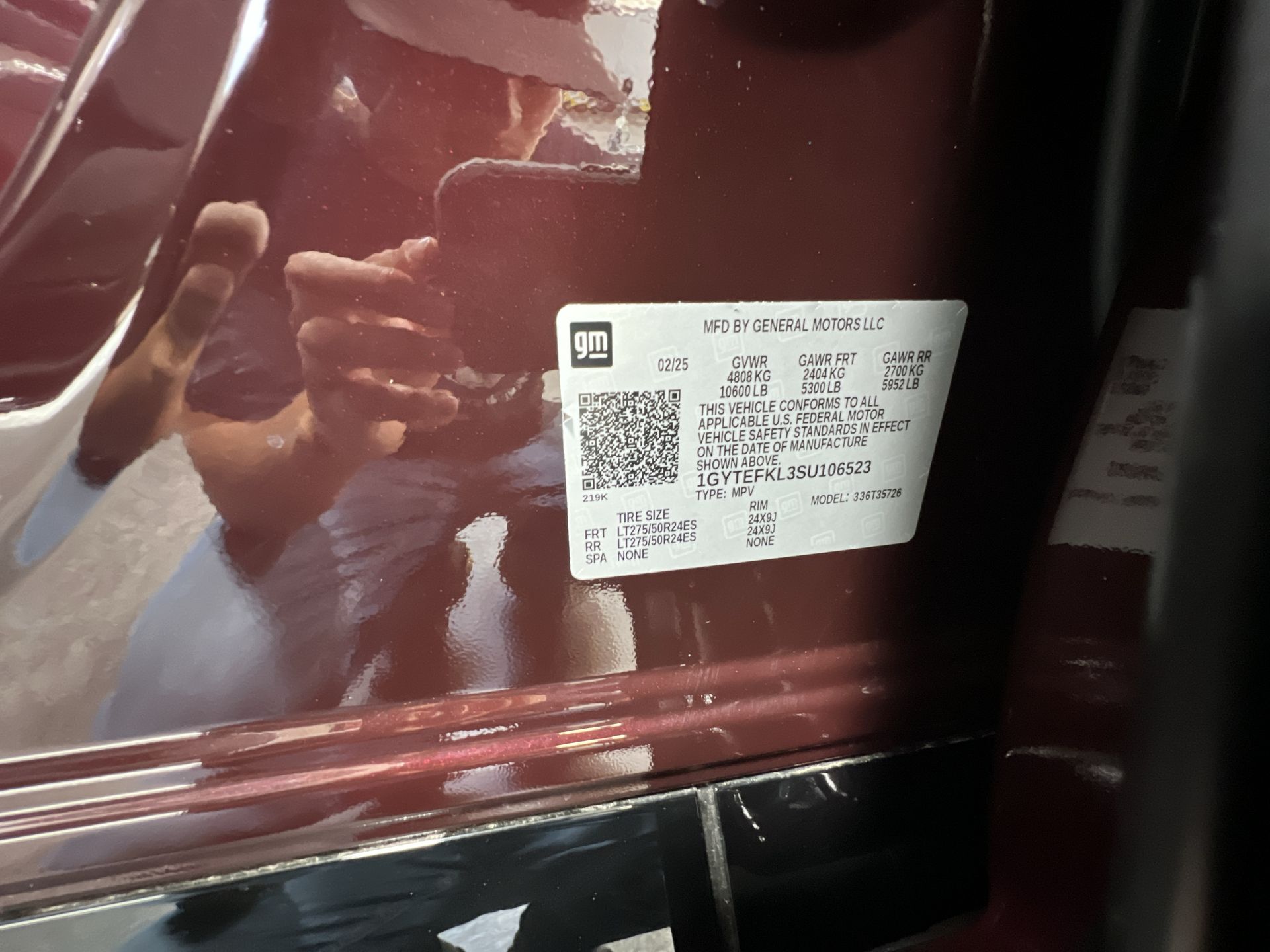 2025 Cadillac ESCALADE IQ Sport 2