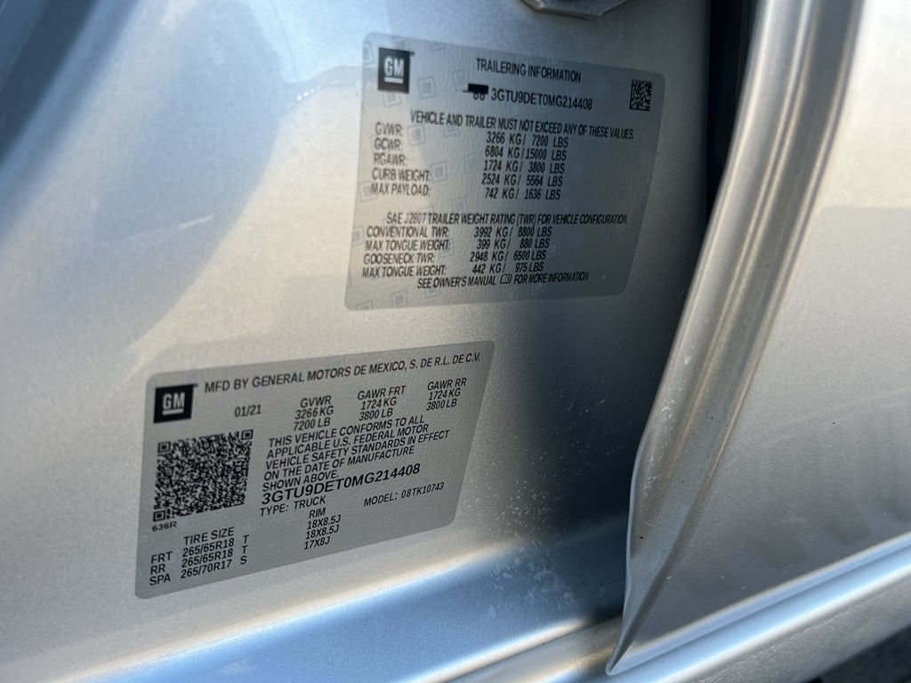 2021 GMC Sierra 1500 SLT