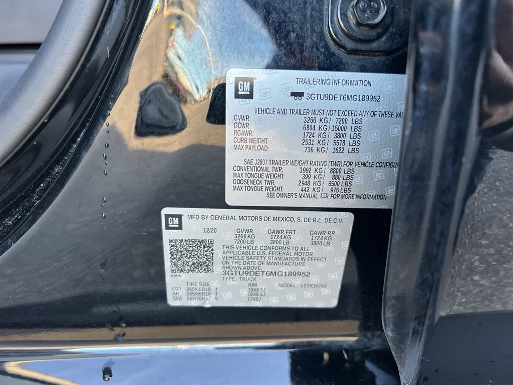 2021 GMC Sierra 1500 SLT