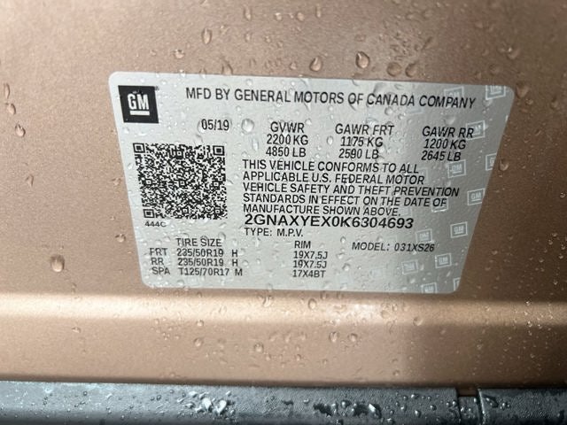 2019 Chevrolet Equinox Premier