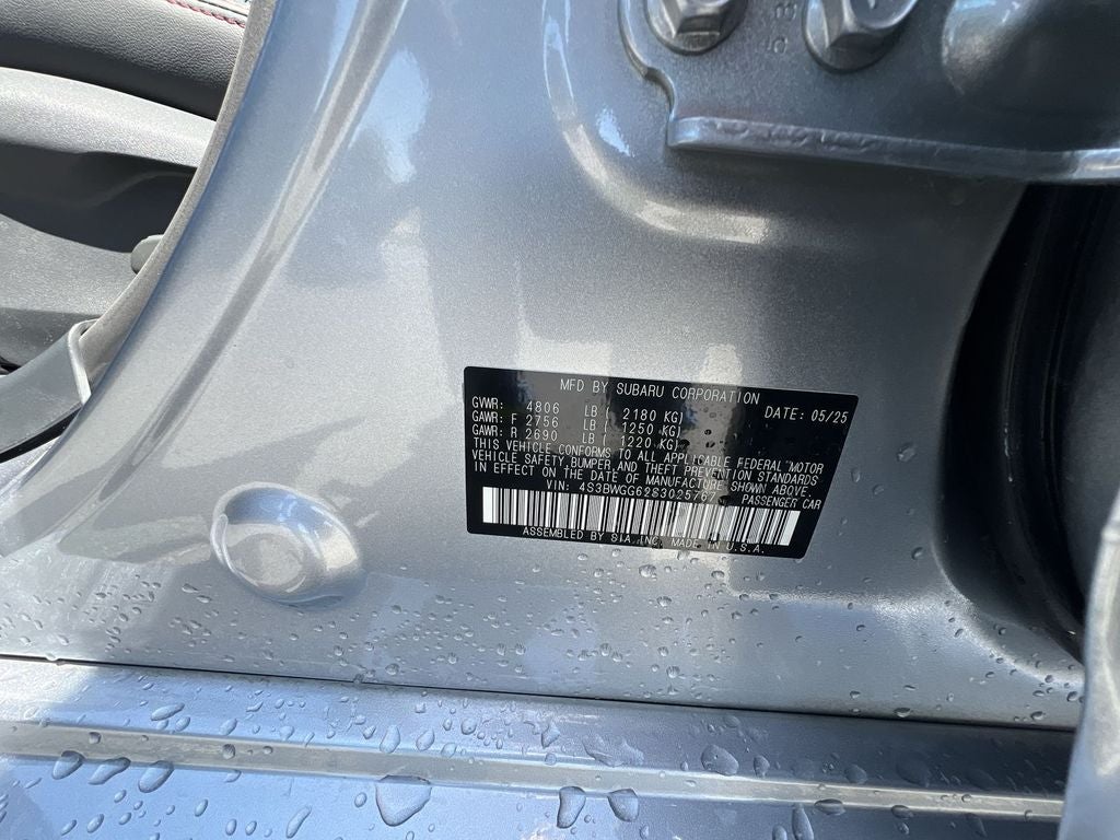 2025 Subaru Legacy Sport