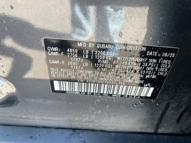 2025 Subaru Outback Premium