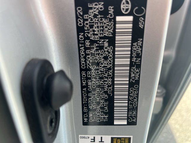 2020 Toyota Prius XLE
