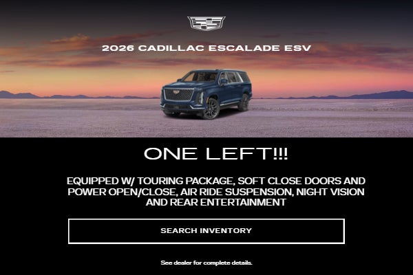 2026 Cadillac Escalade ESV Sport Stock #1C268932